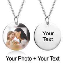 Load image into Gallery viewer, Picture Necklace Personalized
