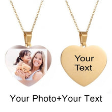 Load image into Gallery viewer, Picture Necklace Personalized
