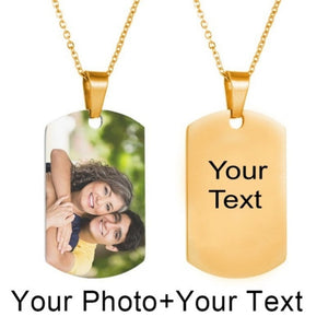 Picture Necklace Personalized
